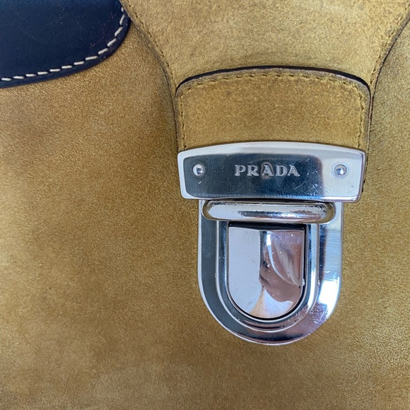 Authentic Prada Leather Micro Crossbody - Picture 2 of 9